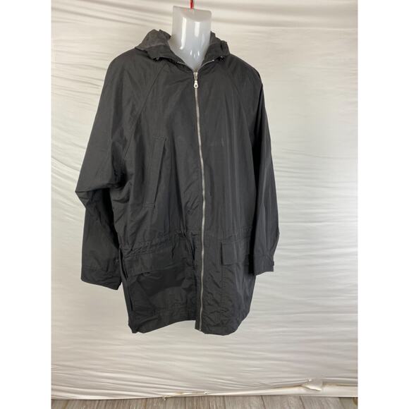 Rain Other - Shed Rain Pouchables Men's Photographer Jacket Black Size‎ L Hoodie Nylon VTG